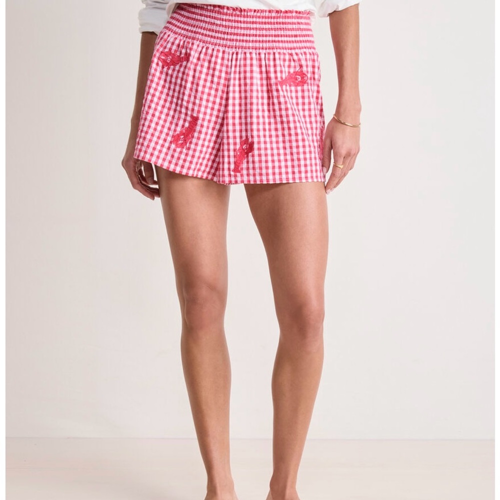 Nori Lobster Smocked Shorts